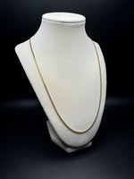 22” 10k Yellow Gold Cuban 2mm 8.7g