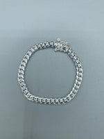 6mm Silver Cuban chains/ bracelets