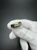 Size 10 10k Yellow Gold GSI Certified .75ctw F VS Lab Diamond Men’s Ring 5.0g