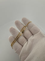 10” 14k Yellow Gold Cuban 2mm 4.0g