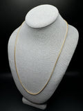 24” 10k Yellow Gold Franco 2mm 13.44g