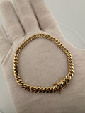 8” 10k Yellow Gold Cuban 6mm 17.7g