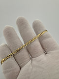 8” 10k Yellow Gold Curb 3.5mm 2.86g
