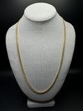 24” 14k Yellow Gold Cuban 4mm 34.7g