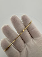 8” 14k Yellow Gold Franco 2mm 4.7g