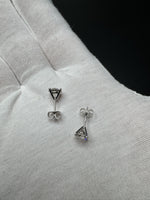 14k White Gold 2ctw Fully Certified EGL Lab Diamond Studs