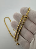 20” 14k Yellow Gold Cuban 4mm 24.96g