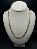 22” 14k Yellow Gold Mariner 6mm 19.3g