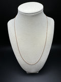20” 14k Rose Gold Heavy Link 1.3mm 2.4g