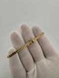 7” 14k Yellow Gold Cuban 4mm 9.8g