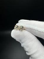 14k Yellow Gold 3ctw Fully Certified with EGL Paperwork Lab Diamond Studs