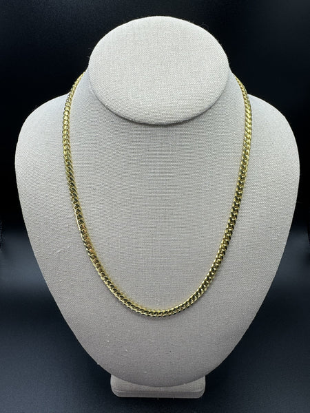 20” 14k Yellow Gold Cuban 5mm 40.7g
