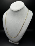 24” 14k Yellow Gold Curb 3.2mm 9.16g