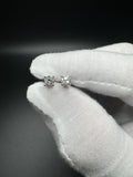 Silver .5ctw VS/VVS Lab Diamond Studs 1.2g