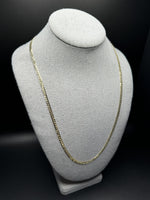 24” 14k Yellow Gold Curb 3.2mm 9.16g
