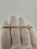 7” 14k Yellow Gold Cuban 4mm 9.8g