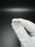 Size 7 14k Yellow Gold 2.5ctw E-F VS1 Oval Lab Diamond 5 Stone Ring 4.1g