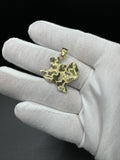 1.25” 10k Yellow Gold Texas Pendant 5.4mm Bail 3.63g