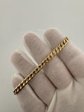 7.5” 14k Yellow Gold Cuban 5.5mm 5.73g