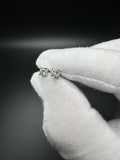Silver .5ctw VS/VVS Lab Diamond Studs 1.2g