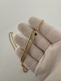 24” 10k Yellow Gold Franco 2mm 13.44g