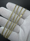 18” 10k Yellow Gold Rope 2mm 6.2g
