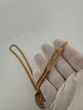 24” 14k Yellow Gold Cuban 4mm 34.75g