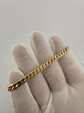 7.5” 14k Yellow Gold Cuban 5.5mm 5.73g