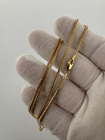 24” 10k Yellow Gold Franco 2mm 13.44g