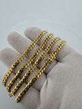 20” 14k Yellow Gold Cuban 5mm 40.7g
