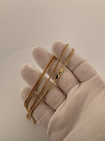 24” 10k Yellow Gold Franco 2mm 13.44g