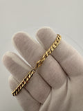 7.5” 14k Yellow Gold Cuban 5.5mm 5.73g