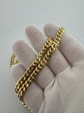 22” 14k Yellow Gold Cuban 7mm 30.43g