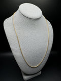 24” 10k Yellow Gold Franco 2mm 13.44g