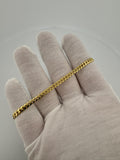8” 10k Yellow Gold Cuban 4mm 9.8g