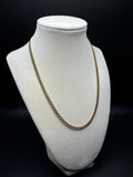 18” 10k Yellow Gold Cuban 4mm 19.6g