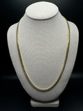 24” 10k Yellow Gold Cuban 5mm 42.4g