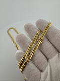 24” 10k Yellow Gold Cuban 5mm 42.4g