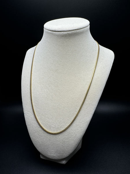 20” 10k Yellow Gold Cuban 2.5mm 9.54g