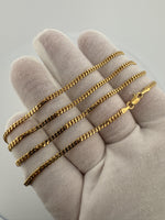 22” 10k Yellow Gold Cuban 2mm 8.7g