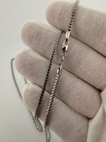 22” 14k White Gold Franco 2.2mm 13.14g