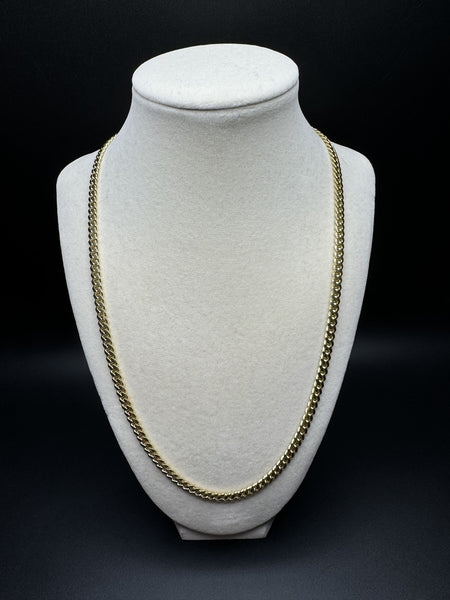 22” 14k Yellow Gold Cuban 5mm 44.5g