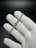 6.5" 14K Yellow Gold 6.5ctw VS/VVS Lab Diamond Tennis Bracelet 3.5mm 8.3g