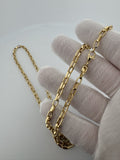 26” 14k Yellow Gold Herme$ 3.5mm 30.5g