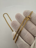 20” 10k Yellow Gold Cuban 3mm 13.8g