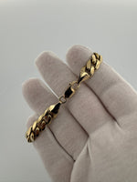 7.5” 14k Yellow Gold Cuban 9mm 36.6g