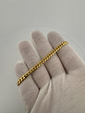 8” 10k Yellow Gold Cuban 5mm 14.9