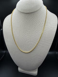 20" 14k Yellow Gold Franco 2.5mm 19.0g
