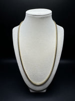 22” 14k Yellow Gold Franco 3.5mm 41.8g