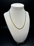 16” 14k Yellow Gold Cuban 3mm 12.1g